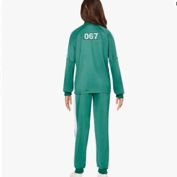 Spirit Halloween SQUID GAME Kids Player Tracksuit Costume, Officially Licensed - Picture 3 of 14